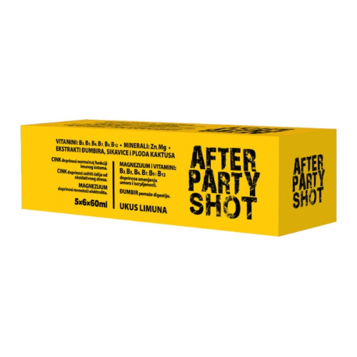 After party shot 5 x 6/1 1800ml (30 boca)