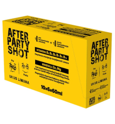 After party shot 10 x 6/1 3600 ml (60 boca)